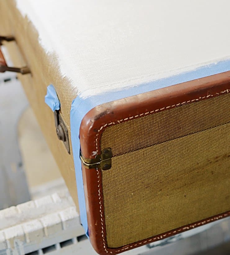 Paint your old suitcases - The House That Lars Built