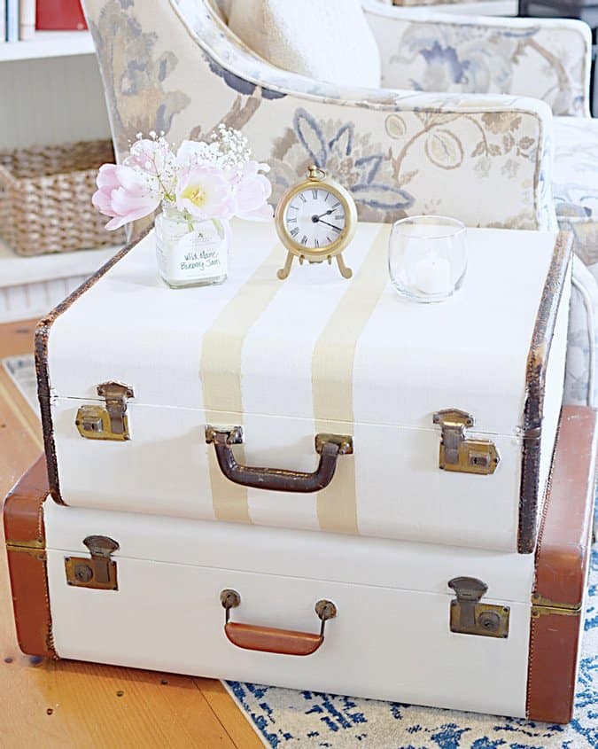 Travel in Style - Chic Painted Suitcases + DIY – Preval