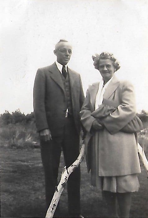 My maternal grandparents in York, Maine.