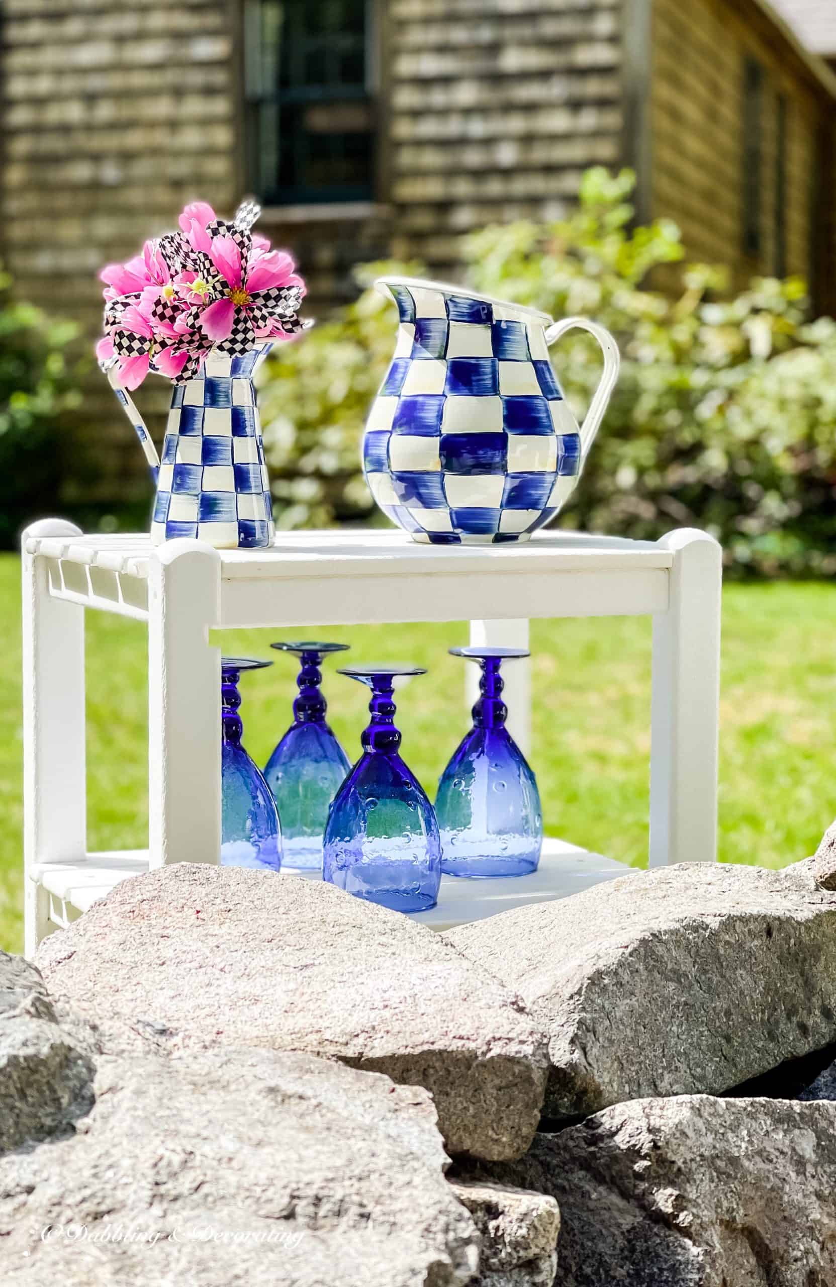 Checkered Home Decor For Spring - Brit + Co