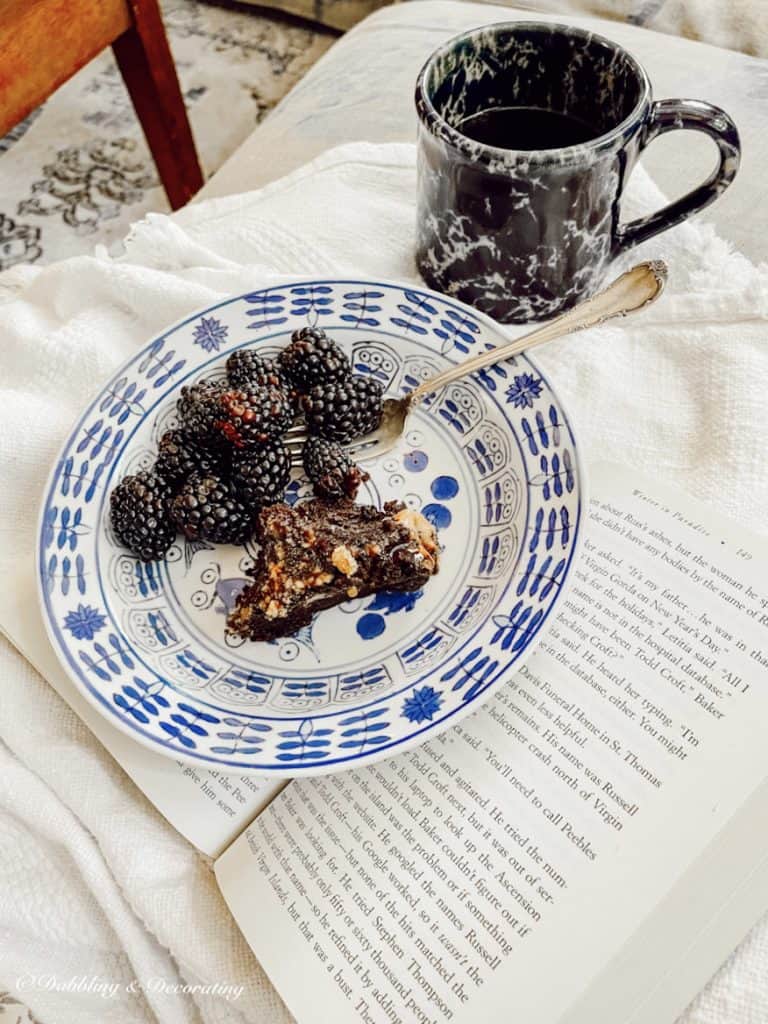 Dessert, Coffee, Book