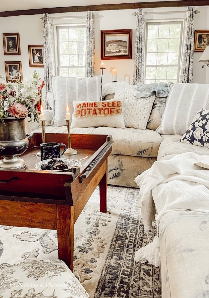 Cozy Couch Moments | Dabbling & Decorating