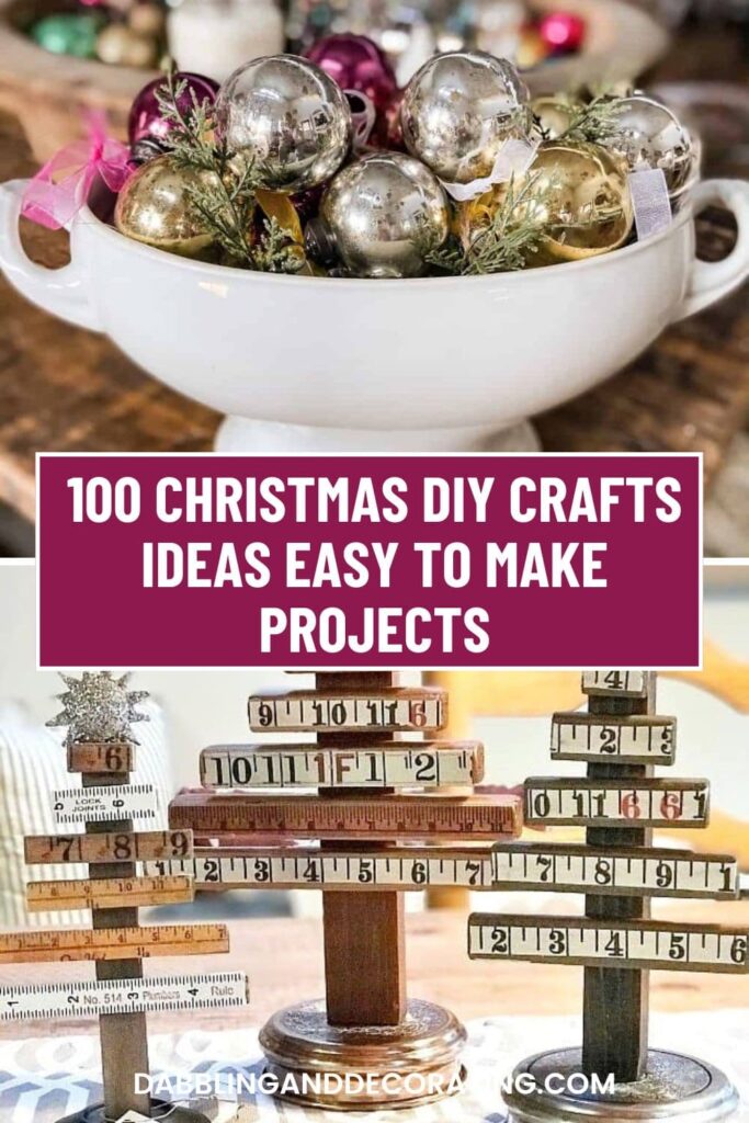 100 Christmas DIY Crafts Ideas Easy to Make Projects