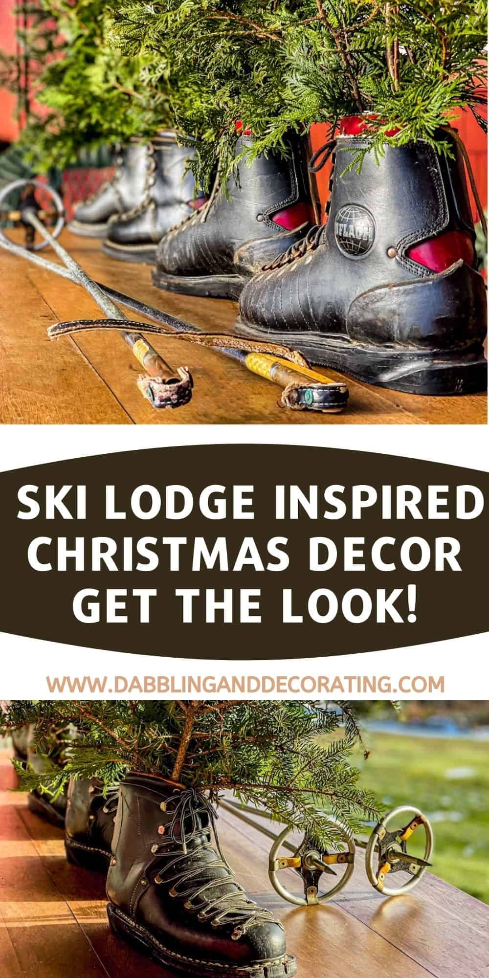 Ski Lodge Inspired Christmas Decor Get The Look 1 
