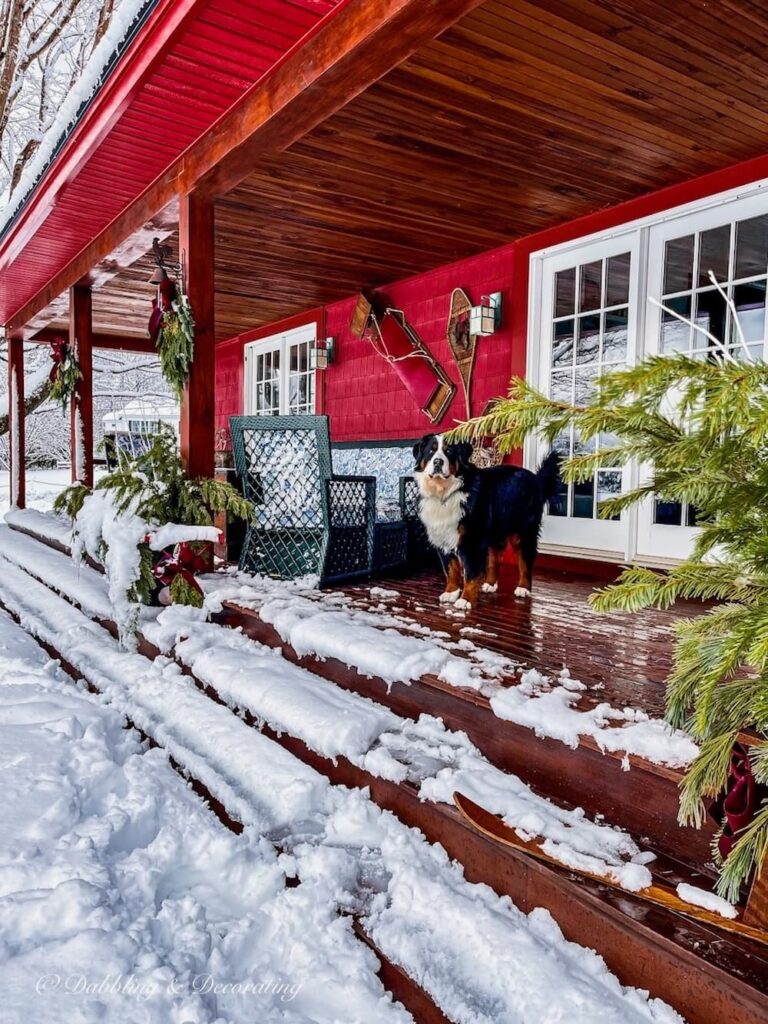 Transform Your Porch With Ski Lodge Decor