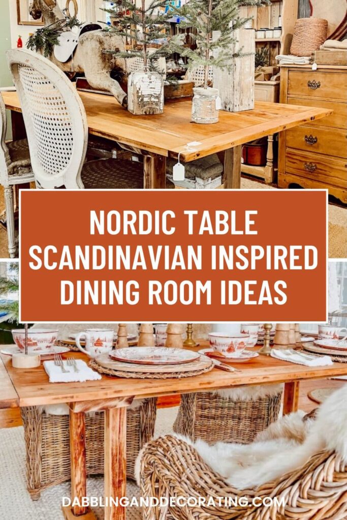 Nordic Table Scandinavian Inspired Dining Room Ideas