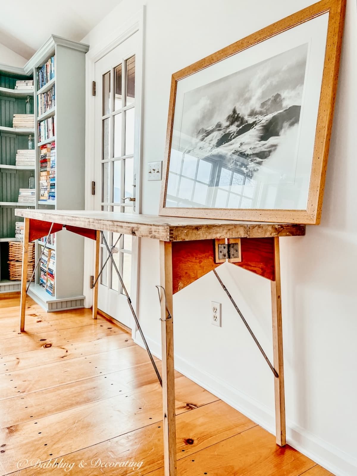 Sunroom Home Office Inspiration Triple Purposed with Craft Space