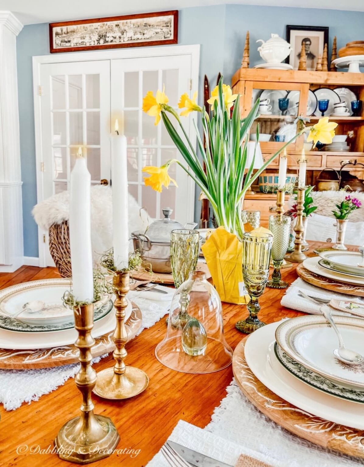 Set a Fabulous Irish-Inspired Spring Table | Dabbling & Decorating