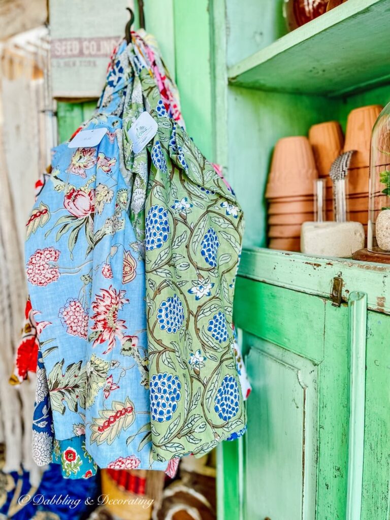 colorful hanging bags