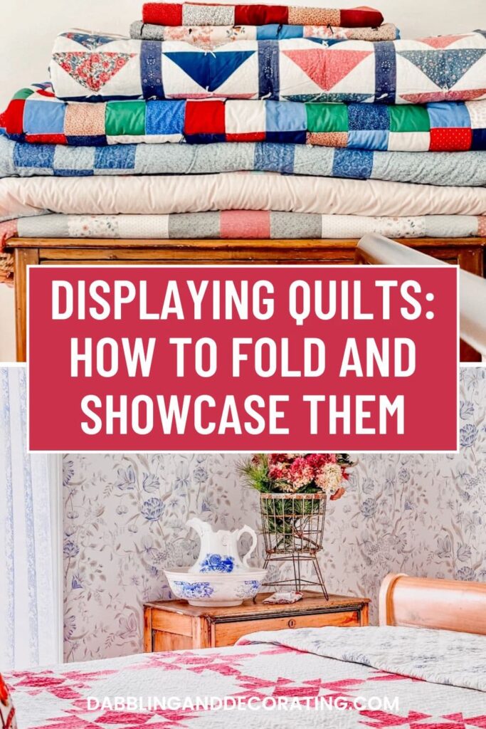 Displaying Quilts How to Fold and Showcase Them