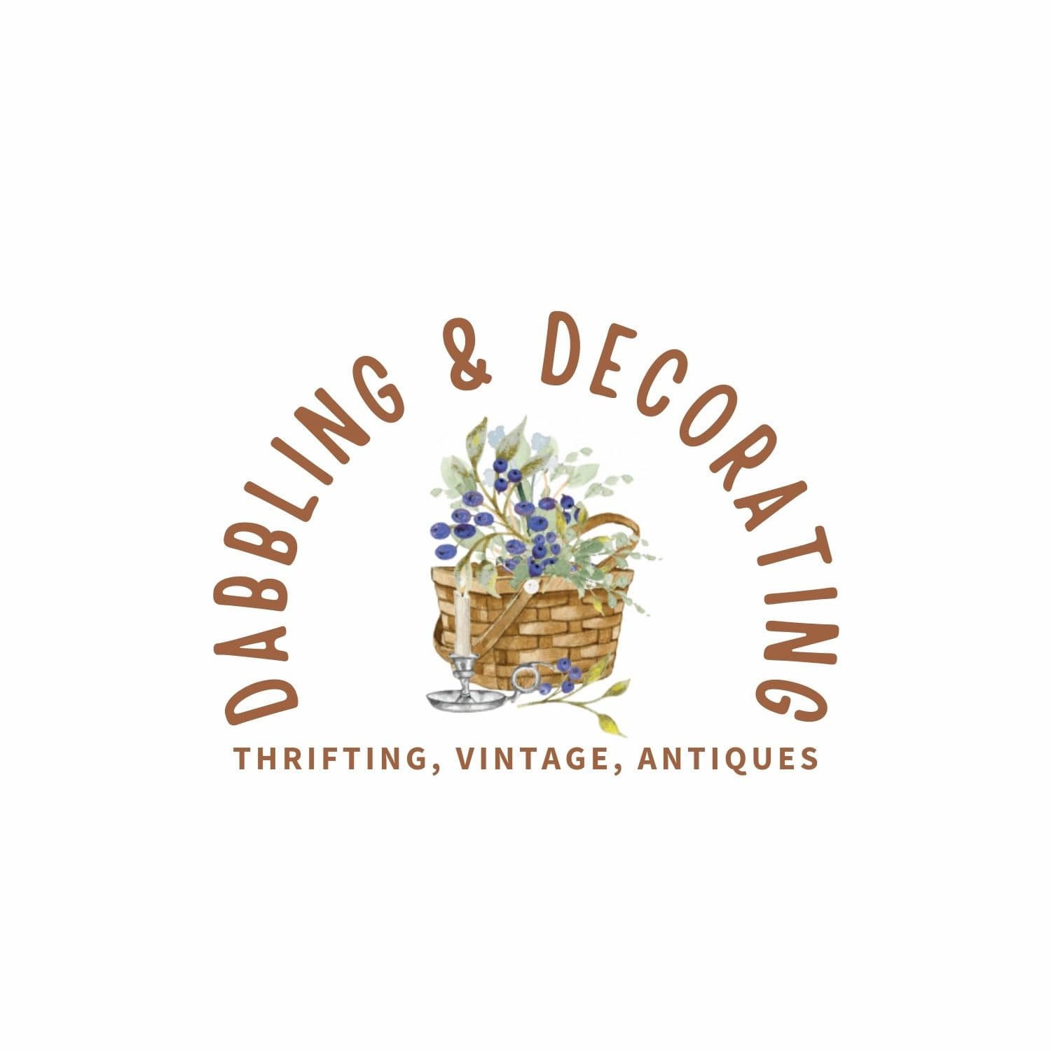 Dabbling & Decorating Logo