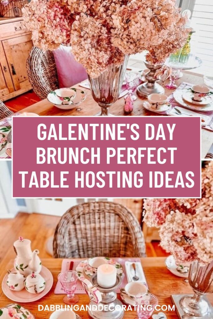 Galentine's Day Brunch Perfect Table Hosting Ideas