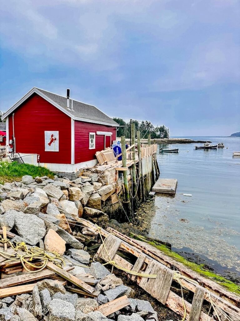 McCloons Red Lobster Shack on the Coast of Maine.