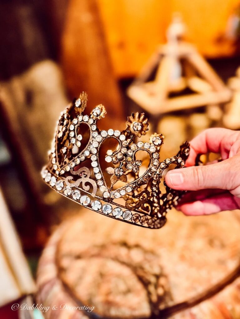 Vintage crafted crown.