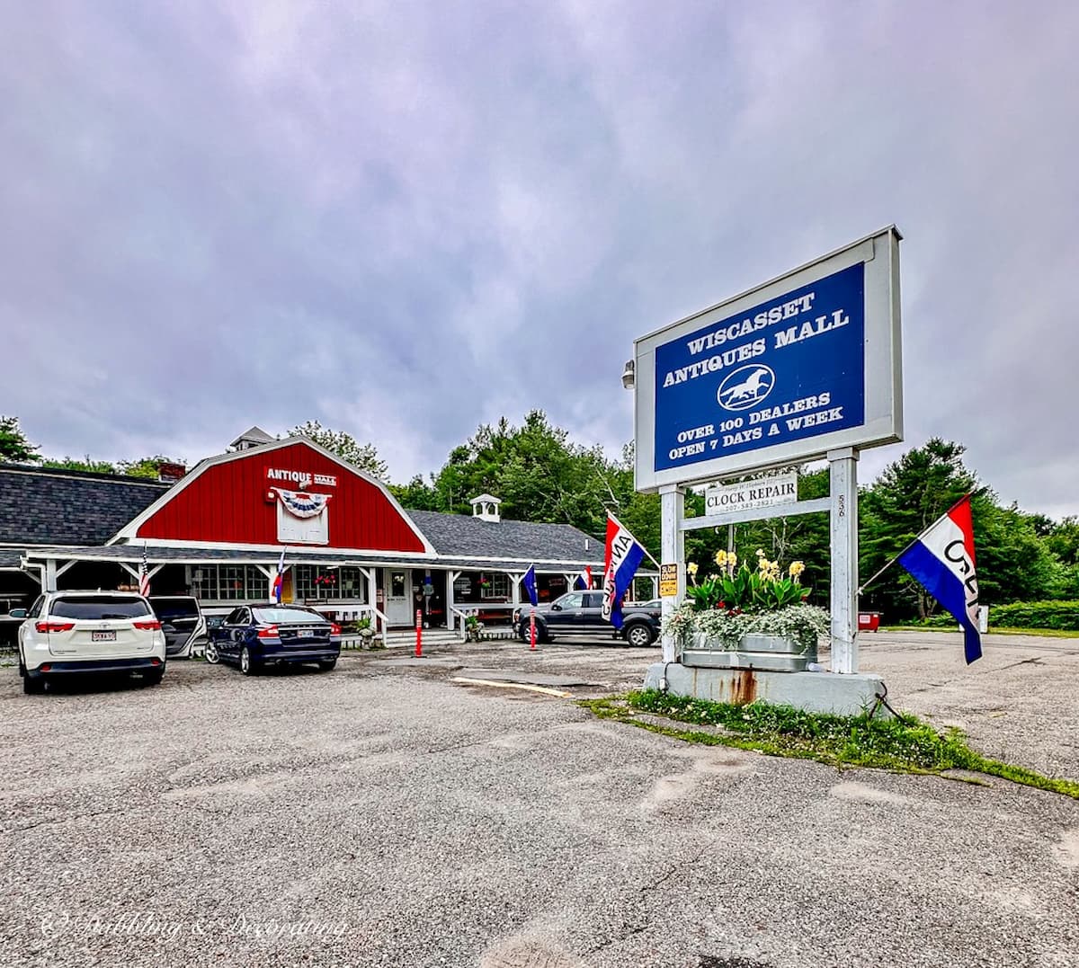 Wiscasset Antique Mall in Maine.