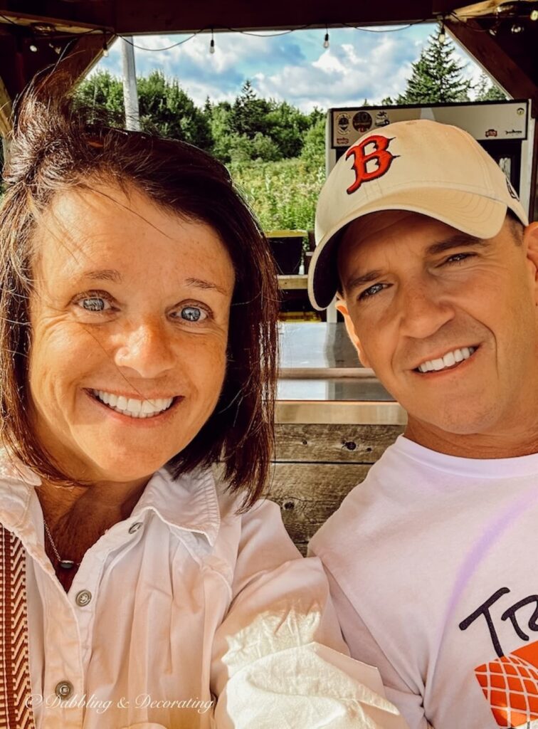 Man and Woman on anniversary in Nova Scotia.