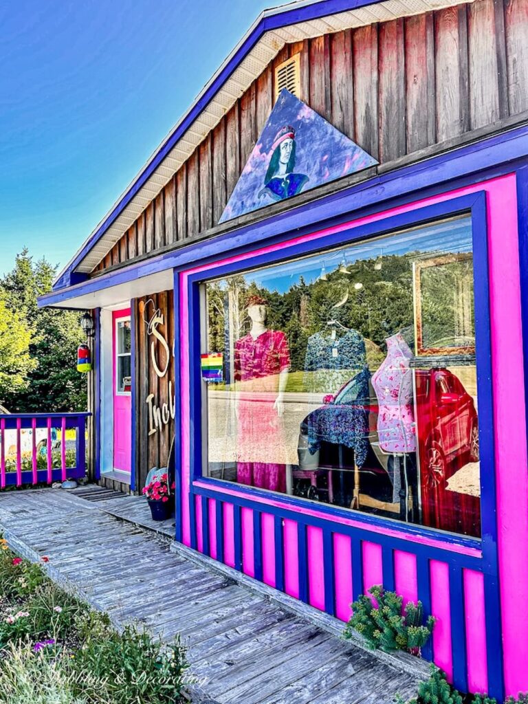 Hat Shop on the Cape Breton's Cabot Trail Nova Scotia.