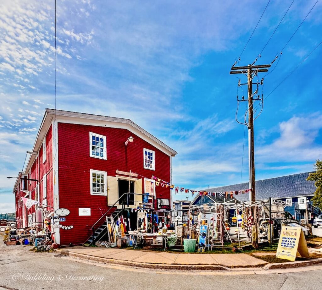 Ship and Boat Chandlery in Lunenburg, Nova Scotia.