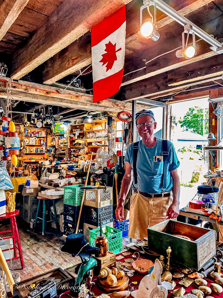 Owner at the Ship and Boat Chandlery in Lunenburg, Nova Scotia.