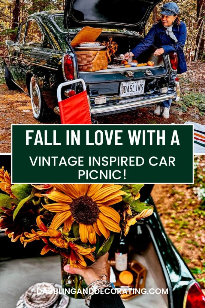 Fall in love with a vintage inspired car picnic