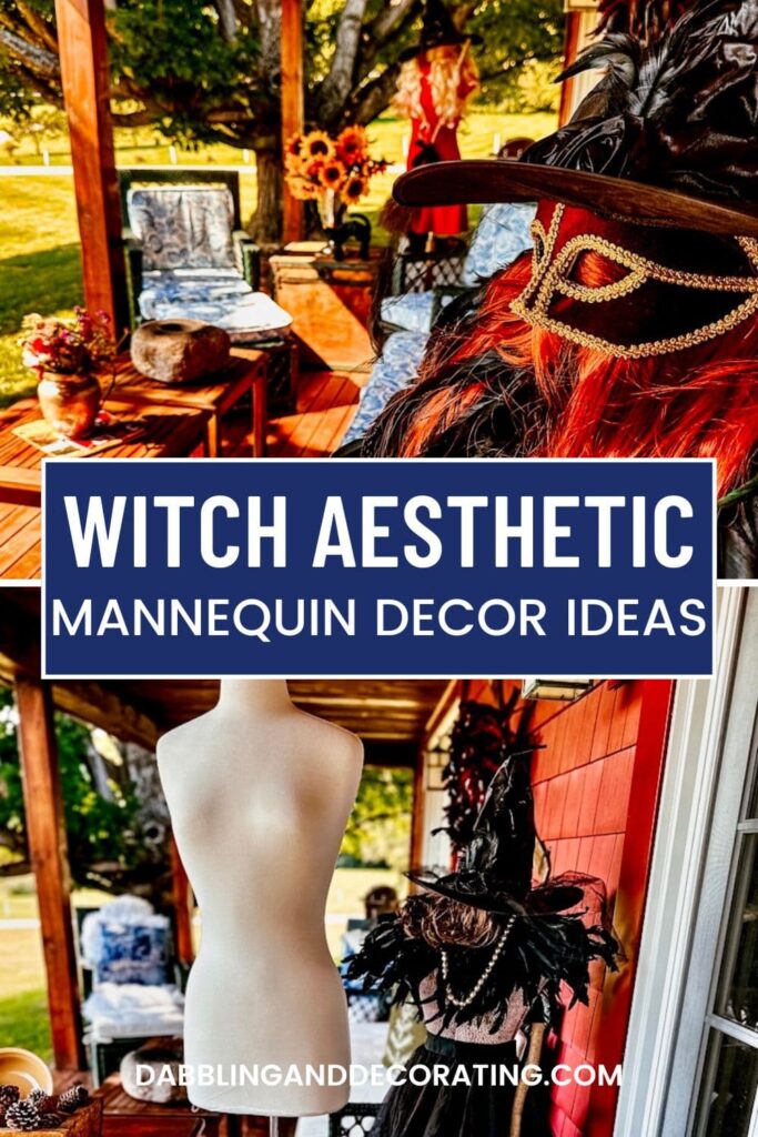 Witch Aesthetic Mannequin Decor Ideas