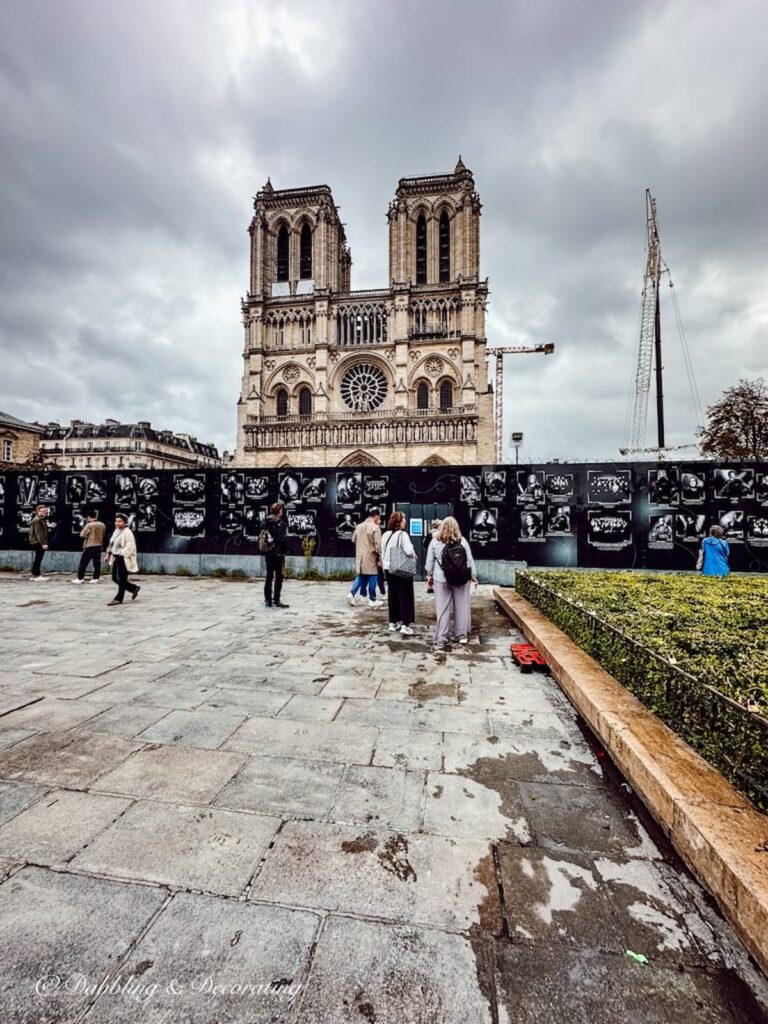 Notre Dame in Paris France.